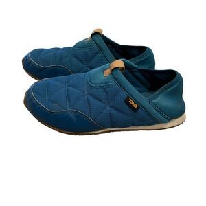 Teva Kids 4 ReEmber Moc Moccasins Shoes Valllarta Blue  Outdoor Slippers